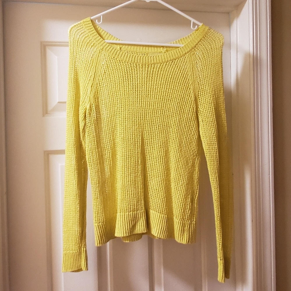 Old Navy Womens S Yellow Sweater - Picture 1 of 3